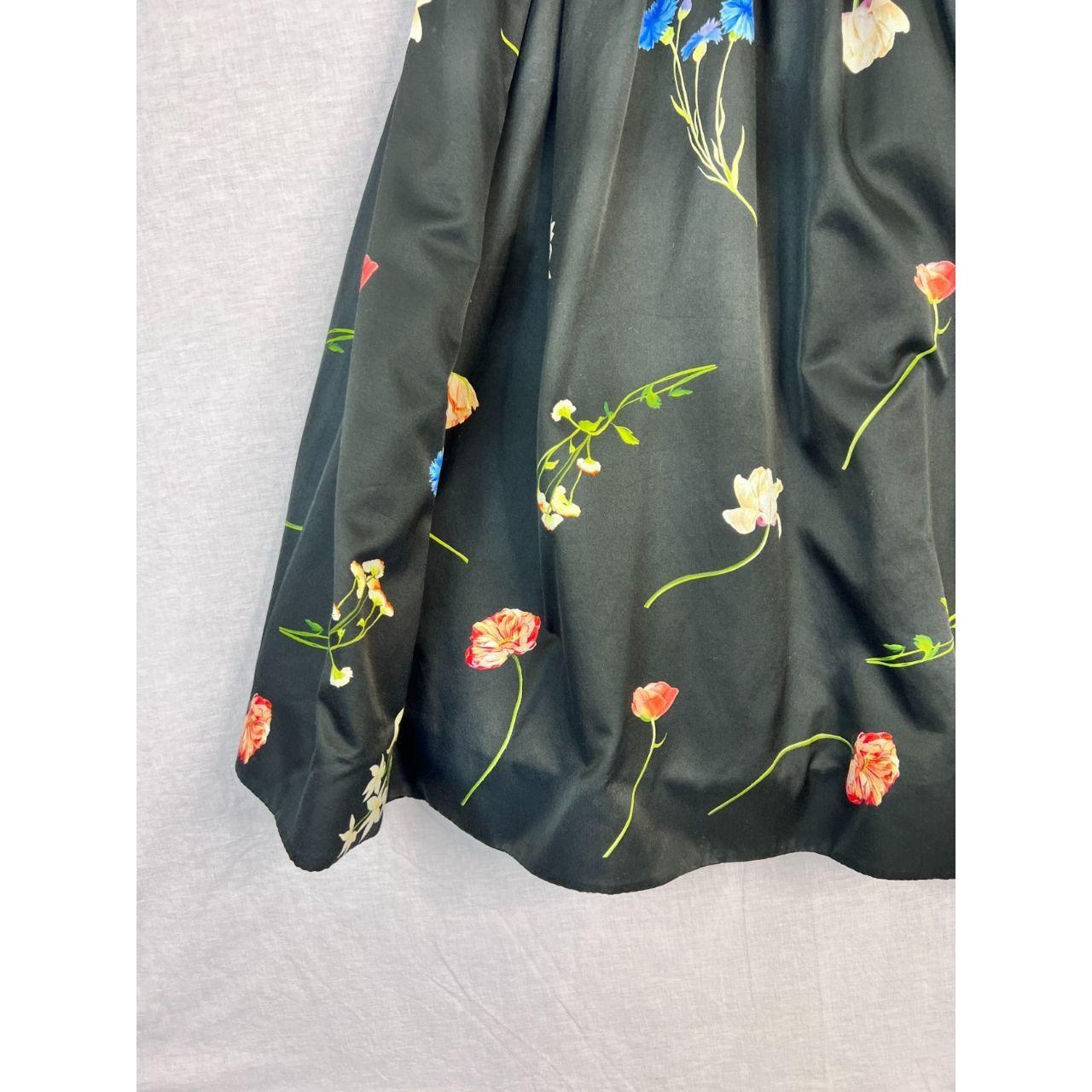 Leo Lin The Fields Strapless Midi Dress Size AU 10