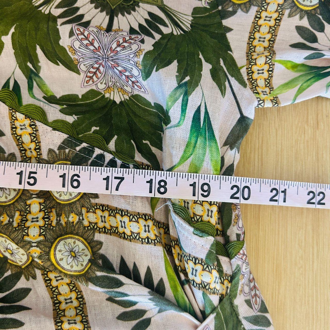 Adorne Dress Size 16 NEW Daphne Printed Linen Wrap...