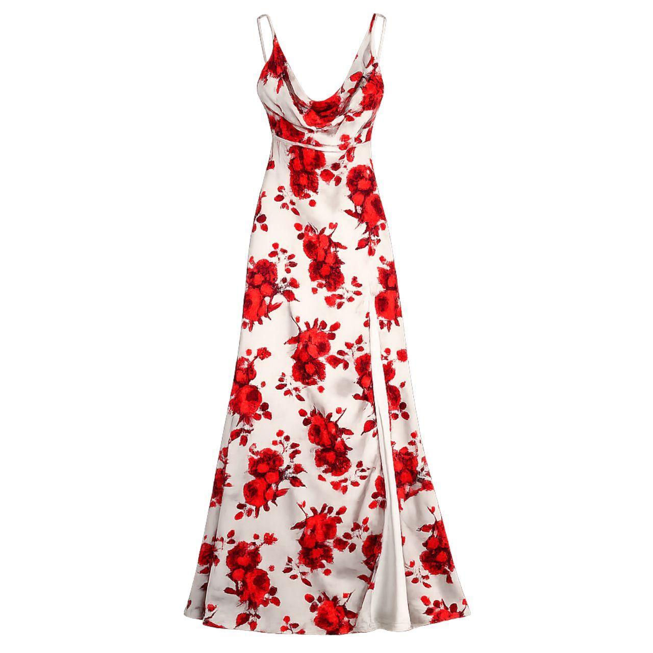 Club L Fairy Tale Dress Size 6 Champagne Floral...