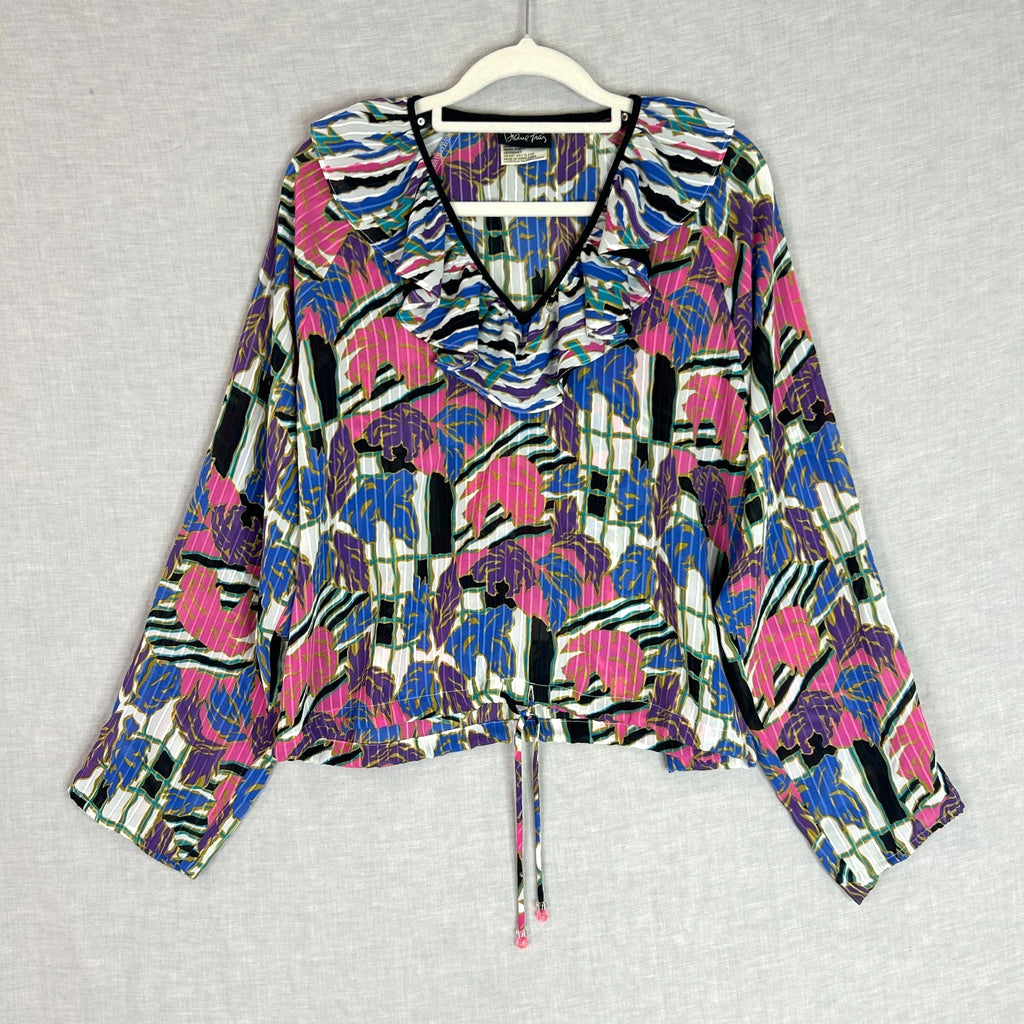 Diane Freis Vintage Frill Top