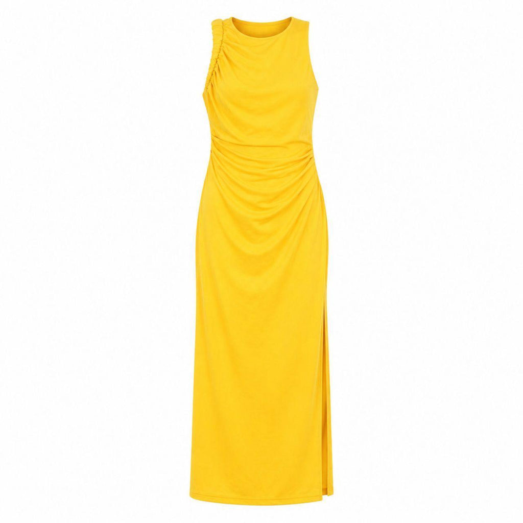 Sheike NEW Portland Long Dress in Orange Mango Size...