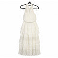 Steele NEW Dress Size Large White Portrait Long