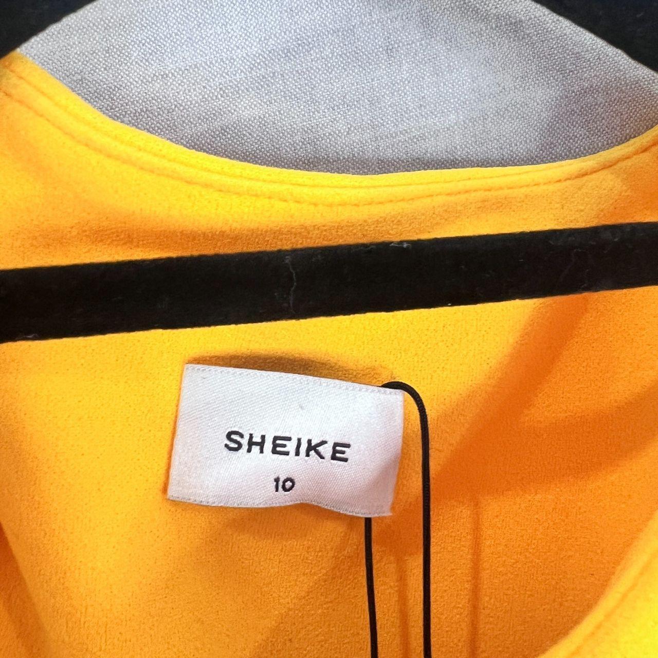 Sheike NEW Portland Long Dress in Orange Mango Size...