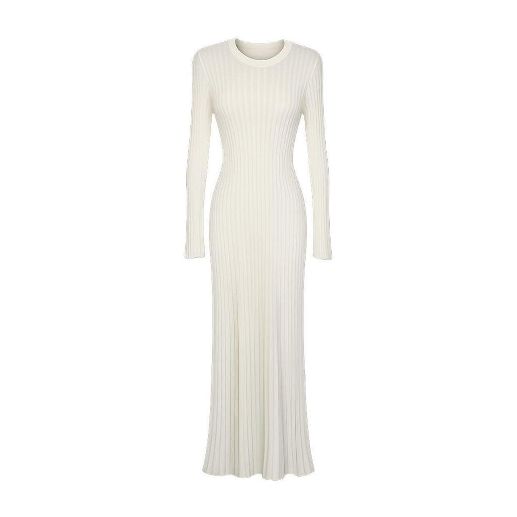 Dissh Dress Ada Long Sleeve White Size Small AU 8