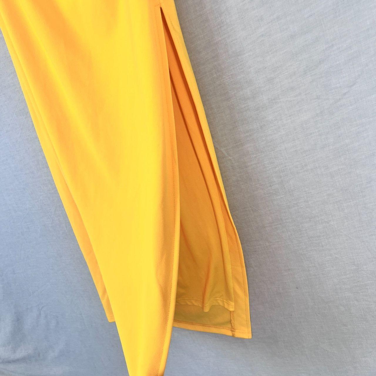 Sheike NEW Portland Long Dress in Orange Mango Size...