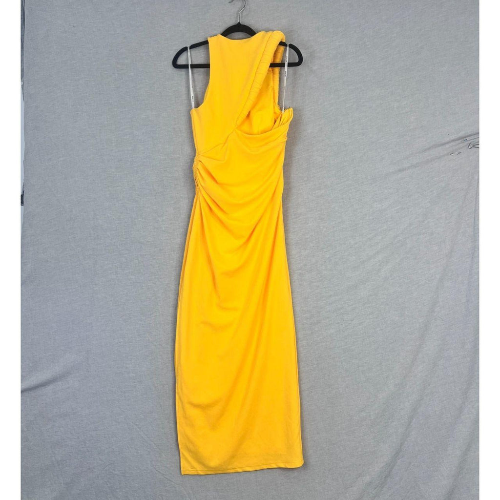 Sheike NEW Portland Long Dress in Orange Mango Size...