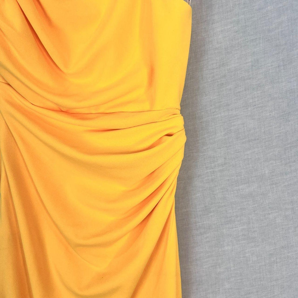 Sheike NEW Portland Long Dress in Orange Mango Size...