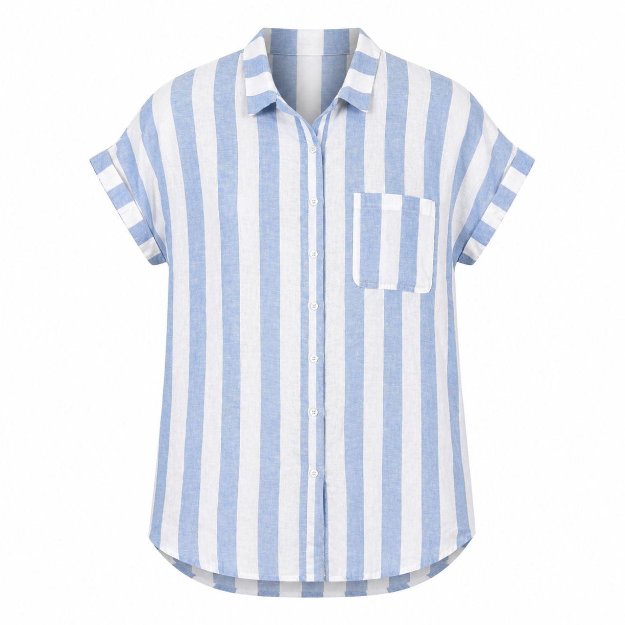 Okanui Mini Oversized Top Size Small Linen Cotton...