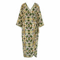 Adorne Dress Size 16 NEW Daphne Printed Linen Wrap...