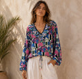 Diane Freis Vintage Frill Top